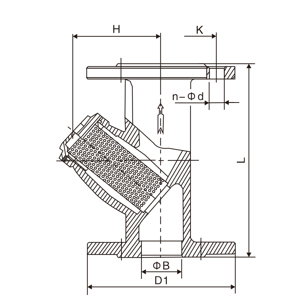 黃銅法(fa)蘭過濾器(圖(tú)1)