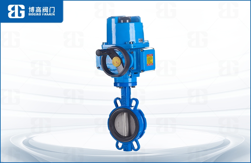 電動對夾(jia)式中線蝶閥